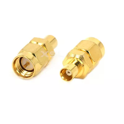 SMA Male To MCX Female Converter Adapter Connector LTE WiFi 3g 4g Antenna RFjack • £2.99