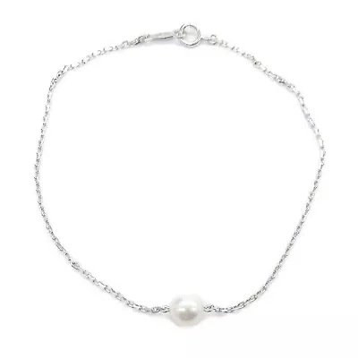 MIKIMOTO Bracelet 18KWG White Gold Used Women Women • $410