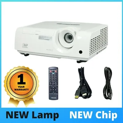 Mitsubishi XD250U DLP Projector NEW Lamp NEW Chip 2700 Lm HDMI W/Accessories • $155.30