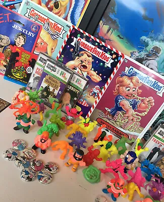 80s 90s Nostalgia Surprise Box Kawaii Garbage Pail Kids Wrestler Monster Toys • £20