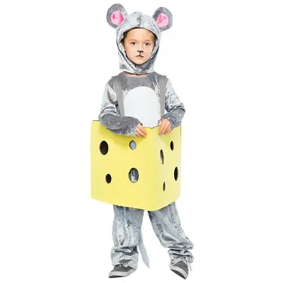 Mouse Costume Kids Toddler Cheese Halloween Fancy Dress • $35.80