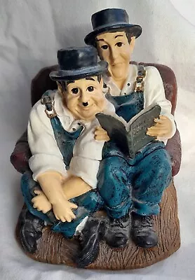 Sculptures Laurel And Hardy Trinket Box • £8.99