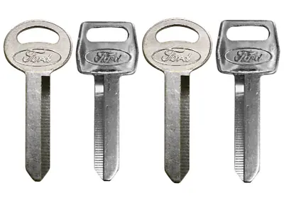 2x Blank Key Sets (4) H50 & H51 For Ford Lincoln Mercury Vehicles With Ford Logo • $15.95