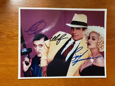 Dick Tracy Cast Signed 8 X 10 Photo Warren Beatty Madonna Al Pacino W/COA • $175