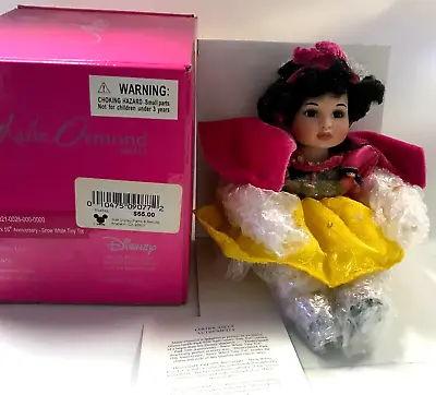 Disneyland 55th Marie Osmond Doll Snow White Tiny Tot Disney Doll S/N 266 • $34.99