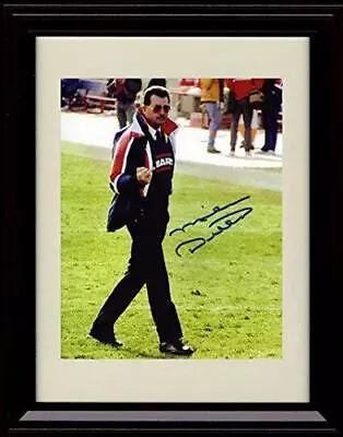 16x20 Framed Mike Ditka Chicago Bears Autograph Promo Print - Flipping The Bird • $74.99
