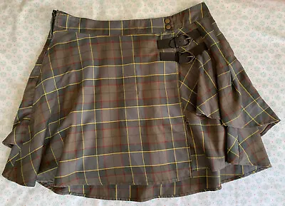 NWT TORRID OUTLANDER Fraser Tartan Pleated Plaid Kilt Skirt Size 18 • $35