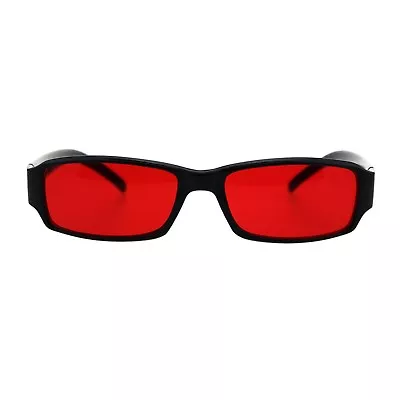 Classic Pimp Pop Color Lens Plastic Rectangular Sunglasses • $9.95