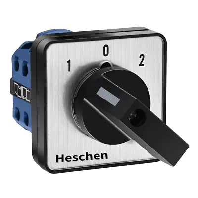 Heschen Universal Rotary Cam Selector Changeover Switch SZW26-20/D202.2 660V 20 • £9.92