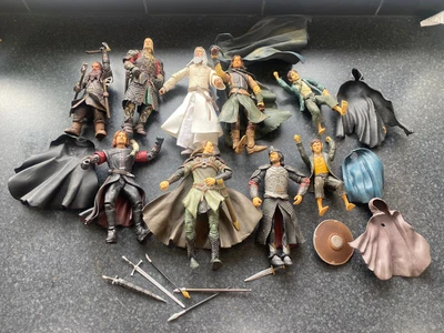 £25 • Buy Lord Of The Rings Action Figures Toybiz Lot/bundle
