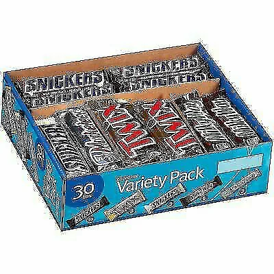 🔥 Mars Chocolate Favorites Full Size Bars Variety Packs  Mix 30 Ct 🔥 • $34.99