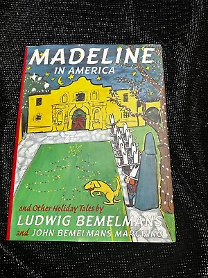 Stated 1st Editio. 1999 Madeline In America  +HC W/Dust Jacket + FREE 1976 Book • $4.99