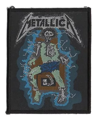 Metallica - Ride The Lightning - Electric Chair - Vintage Woven Patch • $62.16