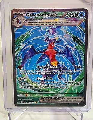 Pokémon TCG Garchomp Ex - 245/182 Paradox Rift Special Illustration Rare NM/M • $19.99