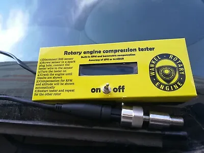 Rotary Engine Compression Tester MAZDA RX8 RX7 13B 12A 20B • $199