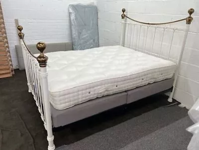 And So To Bed London Juniper Bed Vi Spring Bed Base King Size • £1500