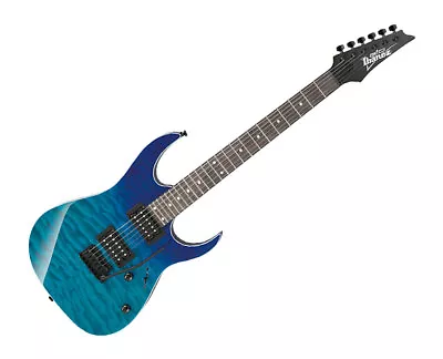 Ibanez GIO GRG120QASPBGD RG Electric Guitar - Blue Gradiation • $279.99