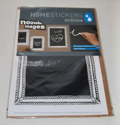 New 3-Pack HomeStickers Black Framed Write-On Chalkboard Blackboard Stickers • $8