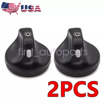 $8.99 • Buy 2PC Head Light Switch Knob  3L3Z11661AA Fit For Ford F150 F350 F250 1997-2004