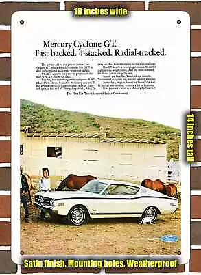 Metal Sign - 1968 Mercury Cyclone - 10x14 Inches • $24.61