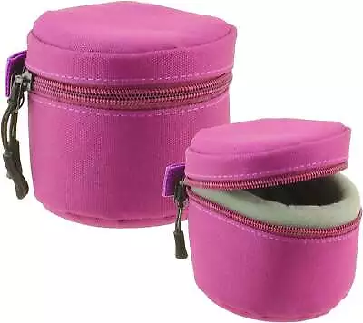 Navitech Purple Camera Lens Case For Nikon AF-S 35mm F/1.8G DX Lens • $29.93