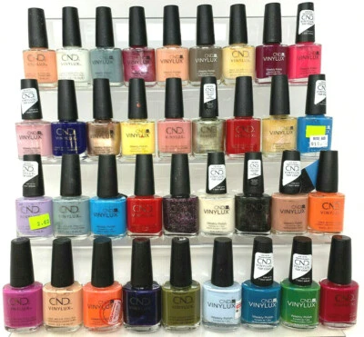 $34.99 • Buy LOT OF (50) Wholesale CND WEEKLY VINYLUX Nail Polish Random Assortment Bulk