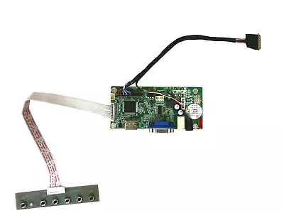 HDMI VGA LVDS LCD Controller Board For N133BGE-L41 B133XW01 1366x768 LED Screen • $25.99