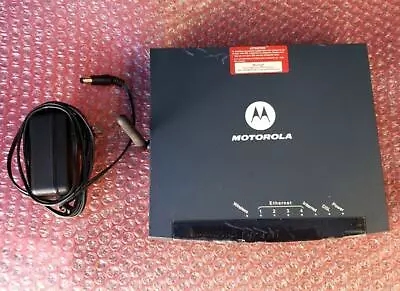 Motorola Netopia 3347-02-1022 54 Mbps 4-Port 10/100 Wireless G Router • $13.95