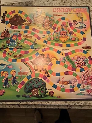 Rare Vintage 1984 Candy Land Game BOARD ONLY • $17