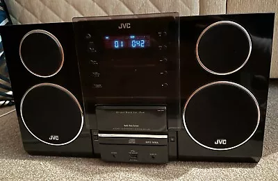 JVC CA-UXLP5 Micro Component HiFi System & Remote USB CD Radio MP3 35W Speakers • £50