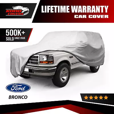 Ford Bronco 4 Layer Car Cover Fitted In Out Door Water Proof Rain Snow Sun Dust • $57.95