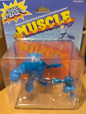 M.U.S.C.L.E.   Blue Devil & Mega Man  Blue Figure Set   (NEW) (Big Mini Figs) • $14