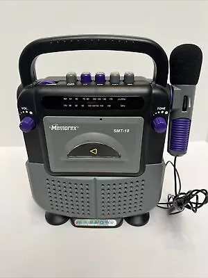 Memorex SMT-18 Vintage Karaoke Machine For Kids FM/AM + Cassette And Microphone • $39.99