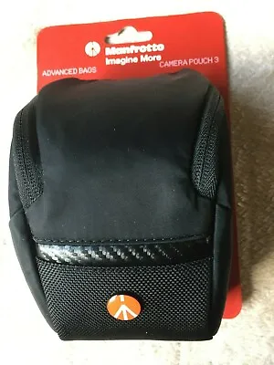 Manfrotto Advanced Bags. Camera Pouch 3.MB MA-P-3 Black . New. • £10