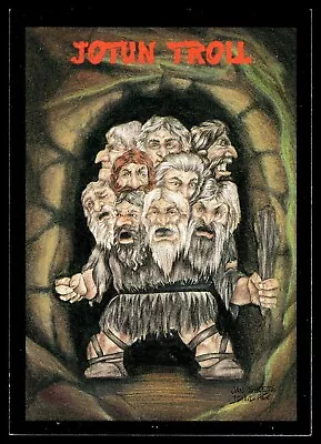 1991 Morrison Monster In My Pocket Card Jotun Troll • $1.95