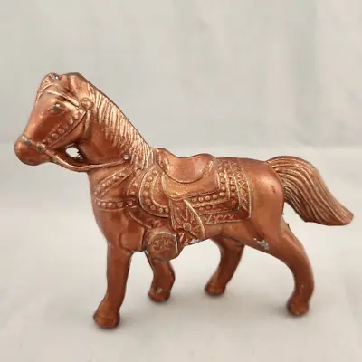 $15 • Buy Vintage Pot Metal Horse Figurine Toy - Carnival Prize - Made In USA - Hollow