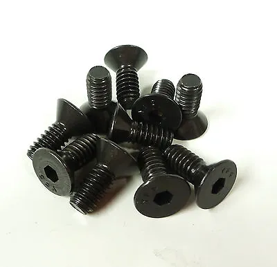 8020 80/20 EQUIVALENT Black 1/4-20 X 5/8  Flat SHCS 10 Series 3405 (10 Pieces) • $3.10