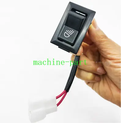 1*Excavator Parts Headlight Switch For Komatsu Hitachi Carter Kobelco Sany Volvo • $6.94