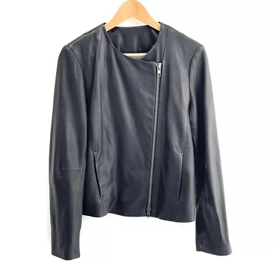 Auth VINCE - Black Lambskin Women's Lightweight Jacket • $102