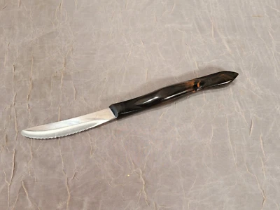 $39.95 • Buy CUTCO Steak Knife #1759 D76 Brown Swirl Handle Serrated Edge