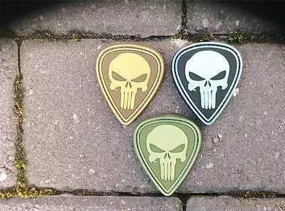 Skull Teardrop PVC Airsoft Patch • £6.04