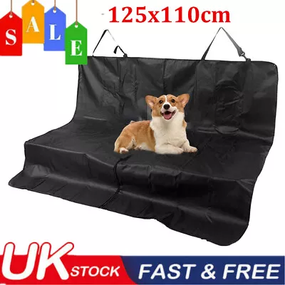 Car Rear Back Seat Cover Pet Dog Auto Protector Non-slip Waterproof Hammock Mat • £6.58