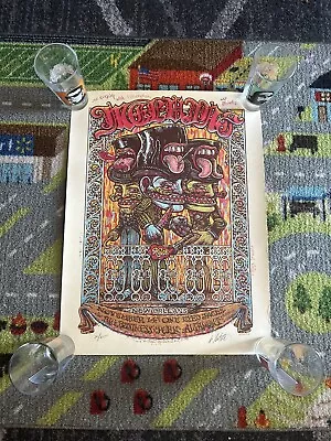 The Melvins New Orleans Tour Rare Poster Original 74/215 Michael Motorcycle  • $125.55