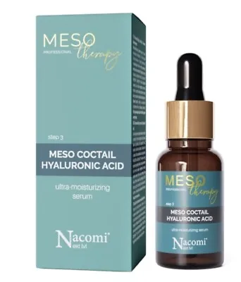 NACOMI Meso Therapy Ultra-Moisturizing Serum -Cocktail With Hyaluronic Acid 15ml • £10.75