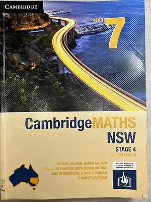 Cambridge Maths Stage 4 NSW Year 7 By Bryn  Humberstone Justin Robinson... • $44