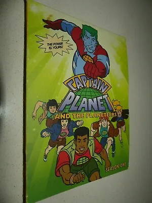 Captain Planet And The Planeteers Season 1 Dvd 4 Discs NTSC With Tracking • $69.95