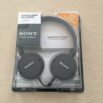 £10.50 • Buy Sony MDR-ZX110 Headband Headphones Black