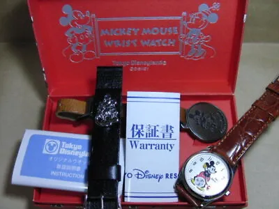 Mickey Mouse Watch 1933 Reprint Tokyo Disneyland 1227 Y • $299