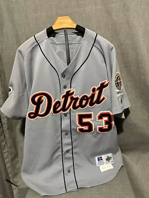 Detroit Tigers #53 Pujols Russel Diamond Collection W/laundry Tag Sz 48 • $150