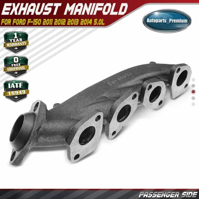 $108.99 • Buy Right Exhaust Manifold Without Gasket For Ford F-150 2011 2012 2013 2014 V8 5.0L